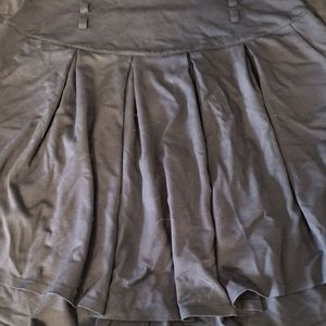 Plus sized black skirt